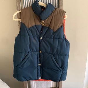 Retro/ western puffy vest